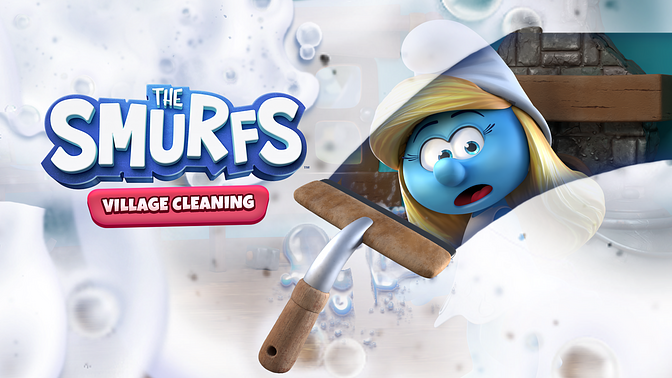 Smurfs Village Cleaning