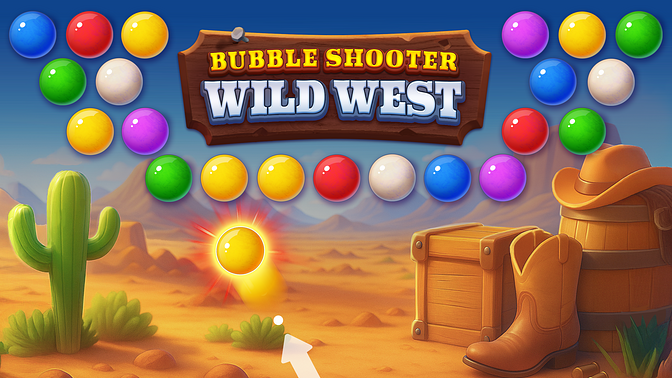 Bubble Shooter Wild West