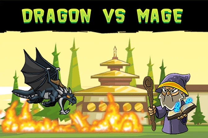 Dragon vs Mage