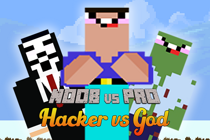 Noob vs Pro vs Hacker vs God