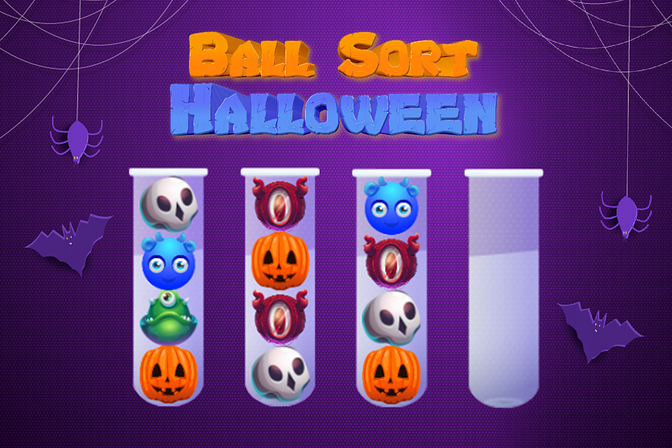 Ball Sort Halloween