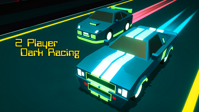 2 Player Dark Racing