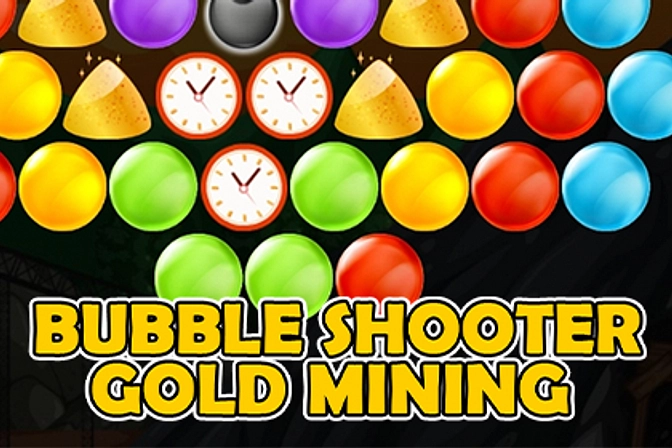 Bubble Shooter Gold Mining