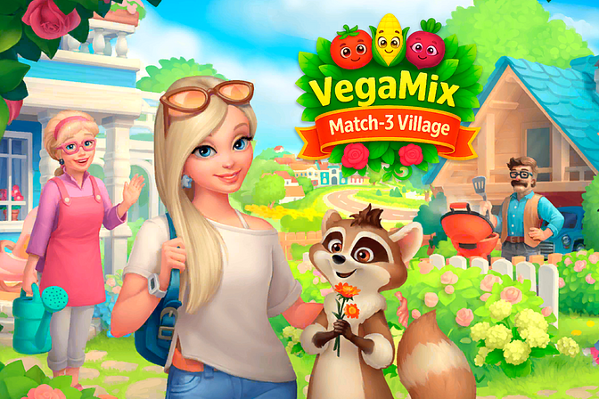 VegaMix Match-3 Village