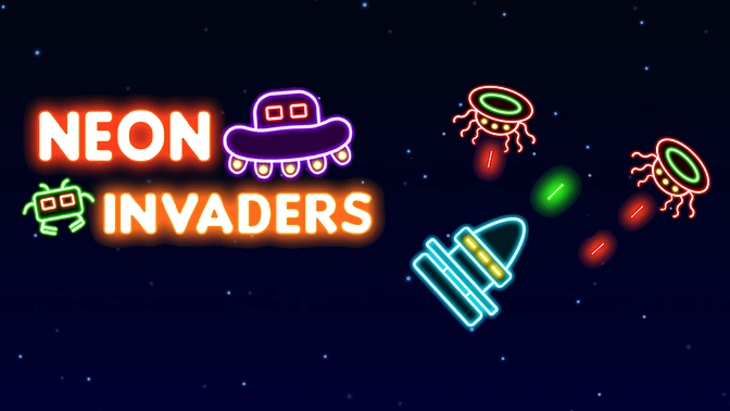 Neon Invaders