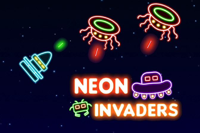 Neon Invaders